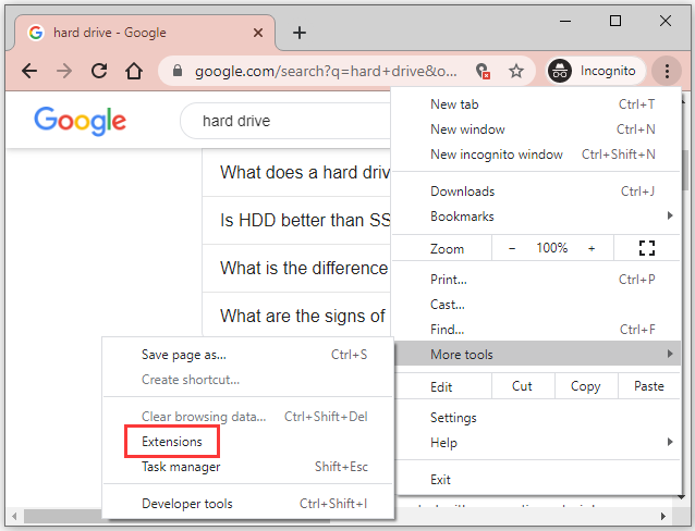 allow copy chrome extension