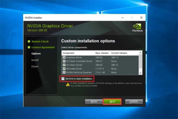 GeForce Experience Scanning Failed Here Are Top 4 Solutions MiniTool Partition Wizard