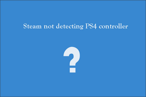 steam not detecting ps4 controller thumbnail