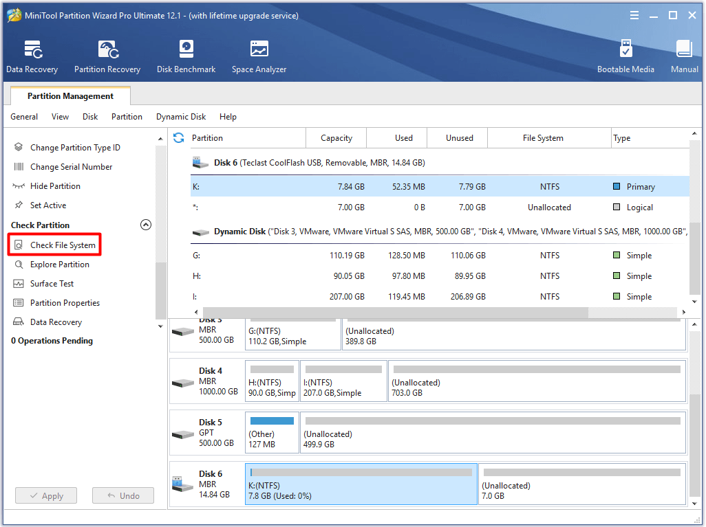 Check File System