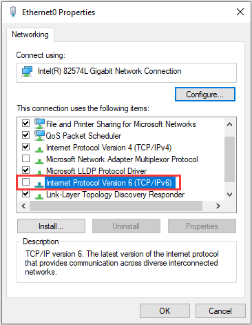 disable IPv6