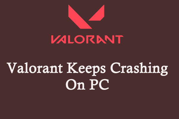 valorant keeps crashing thumbnail