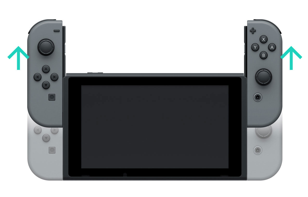detach the Joy-Cons