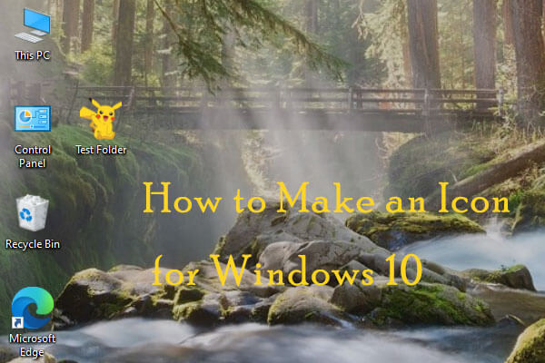 how to make an icon