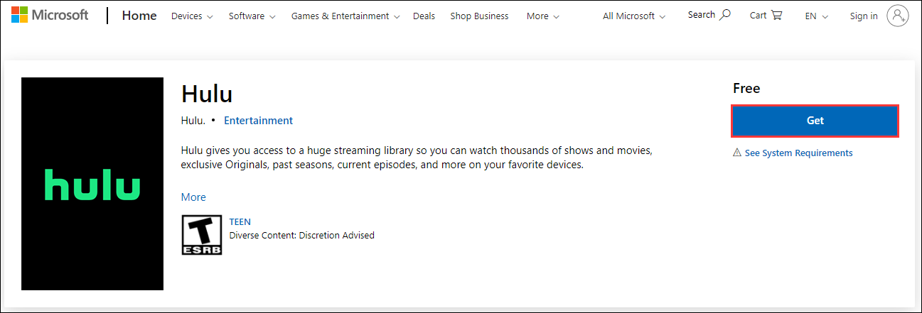 download Hulu