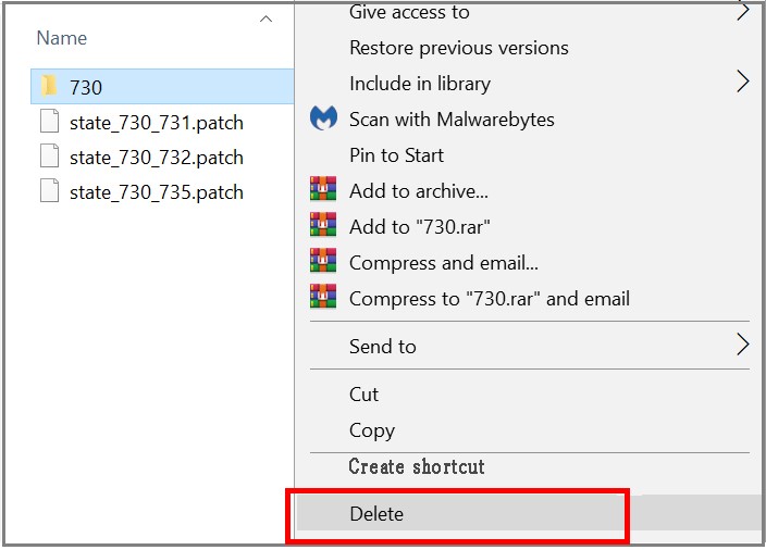 delete downloading games Steam
