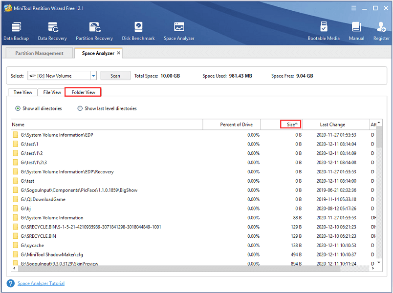 Folder View