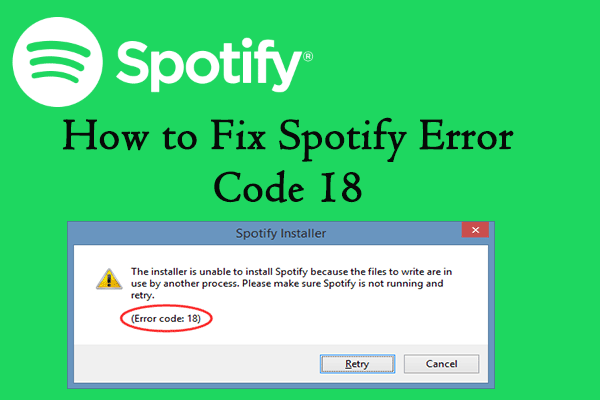spotify error code 18 thumbnail