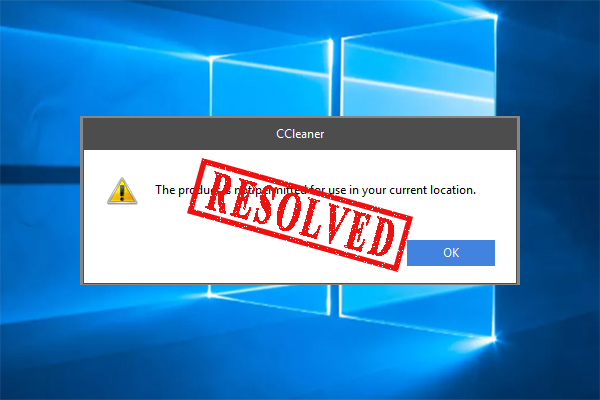 ccleaner not opening windows 10 thumbnail