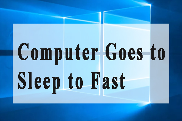 computer sleep