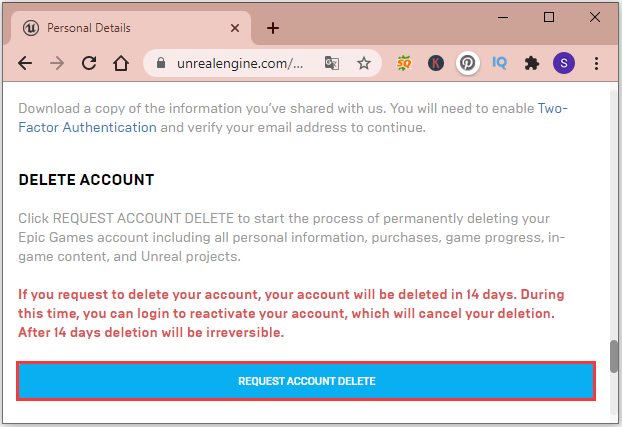 How To Delete Epic Games Account Here Are Some Tips