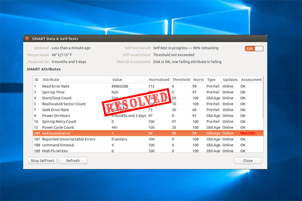Error end of file