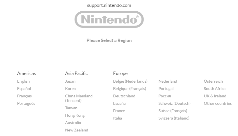 verify the status of Nintendo servers
