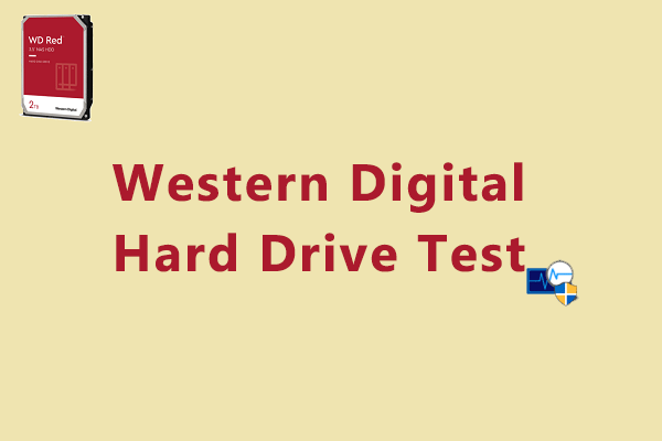 Western Digital hard drive test