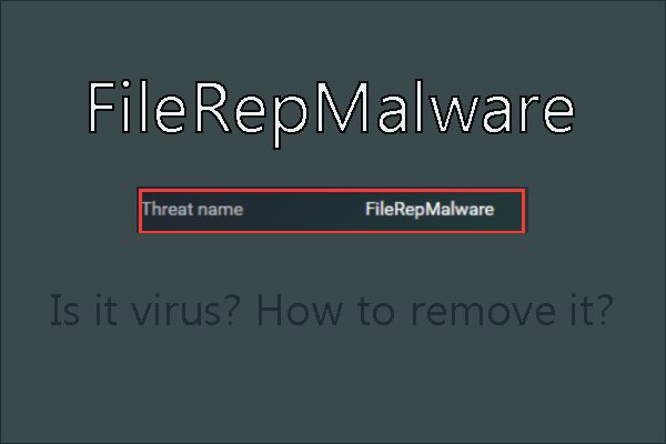 what is FileRepMalware