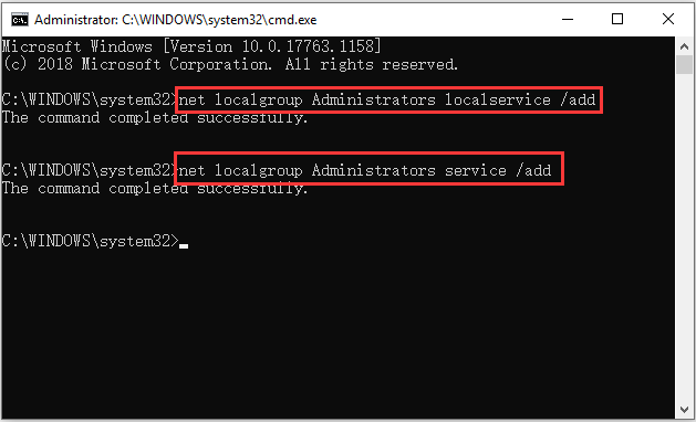 add and enable required services