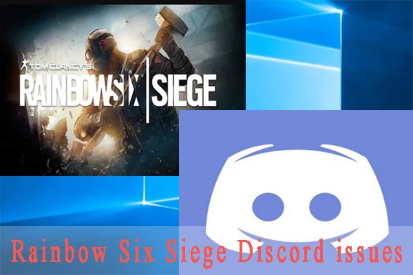 Rainbow Six Siege Discord issues
