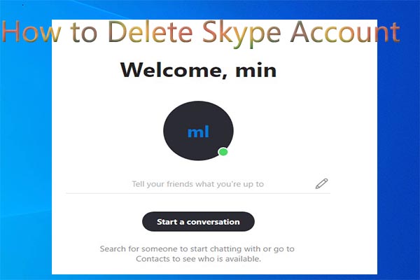delete skype account delete skype account