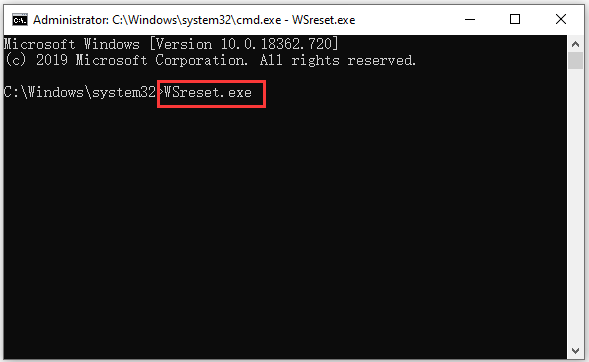 Reset Microsoft