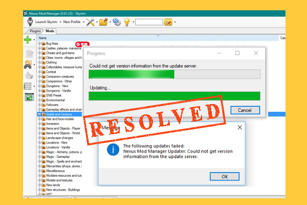 How To Fix Nexus Mod Manager Update Failed 21 Tips