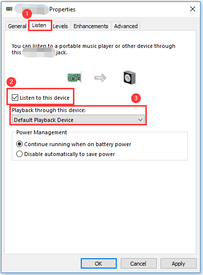 choose playback device