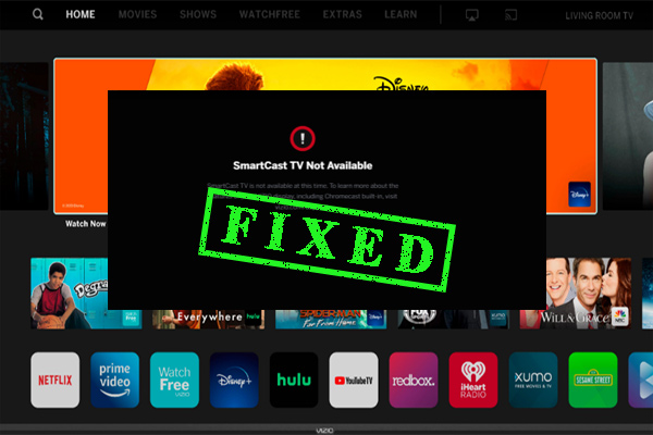 smartcast tv not available thumbnail