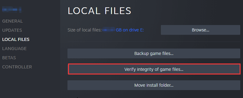 verify integrity of game files