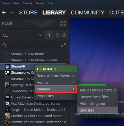 steam uninstalled game cleaner