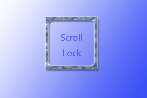 what does Scroll Lock do