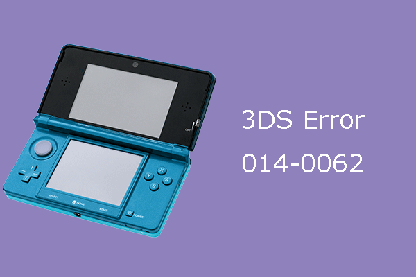 3DS error 014-0062