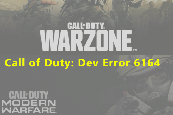 Dev Error 6164