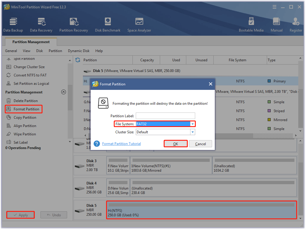 format with diskpart format with diskpart