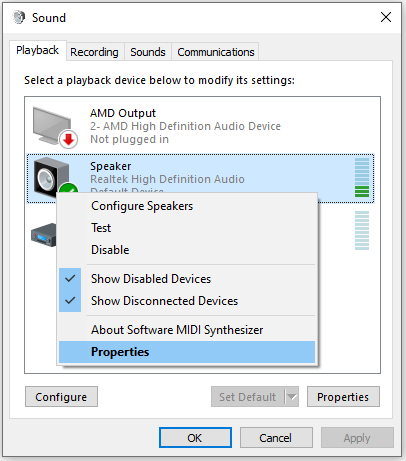 equalizer apo not working usb