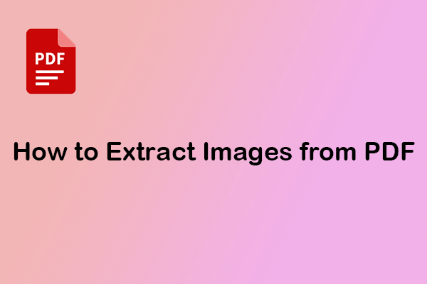 extract images from PDF