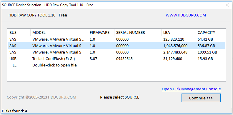 Here Top 2 HDD Raw Copy and an Alternative