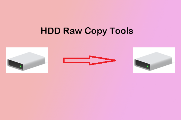HDD raw copy