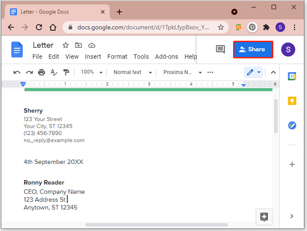 How to Share Your Google Docs