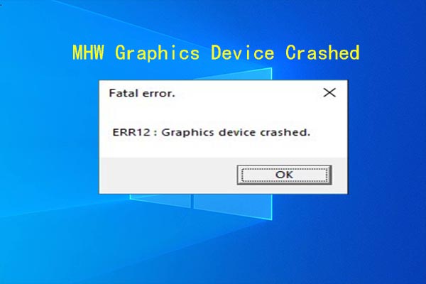 Here Are 4 Solutions To The Mhw Graphics Device Crashed Error Here Are 4 Solutions To The Mhw Graphics Device Crashed Error