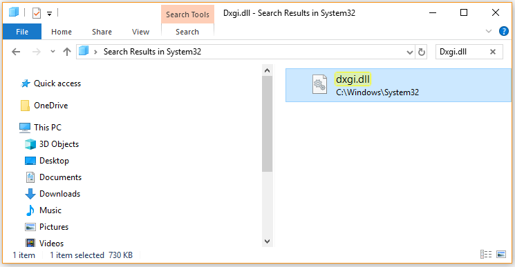 dxgi dll file