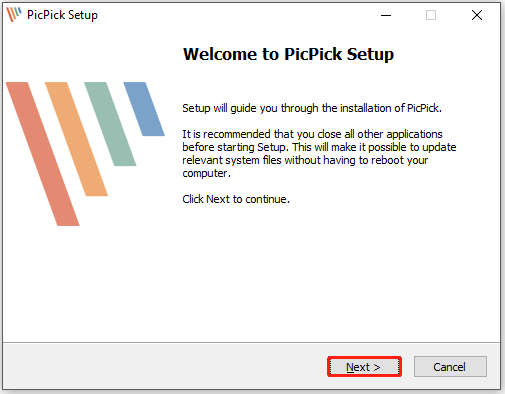 click Next
