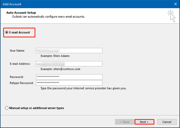 ipage email outlook error 421 cannot connect to smt