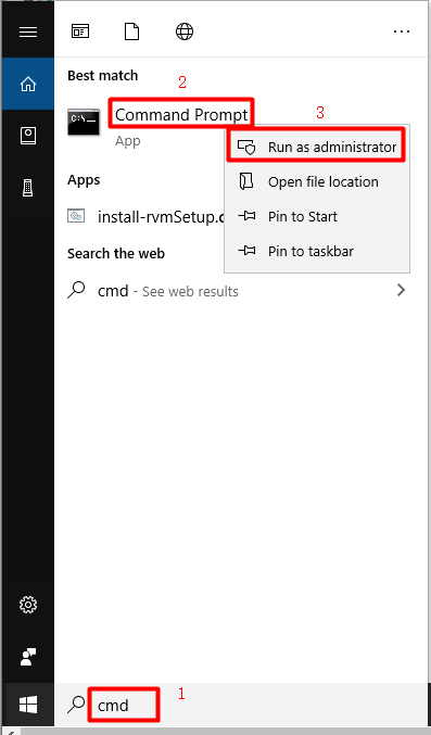 run SFC as administrator in the search box