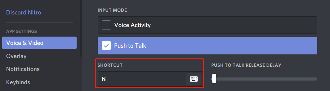 check if the Push to Talk is activated