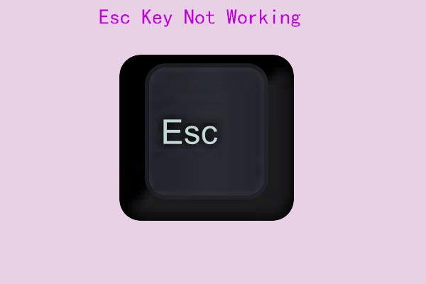 esc key not working in windows 11
