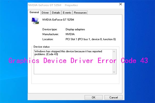 6 Methods to Fix Graphics Device Driver Error Code 43