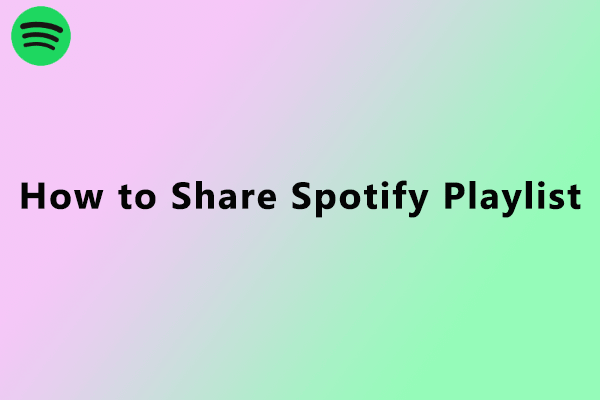 how to share spotify playlist thumbnail
