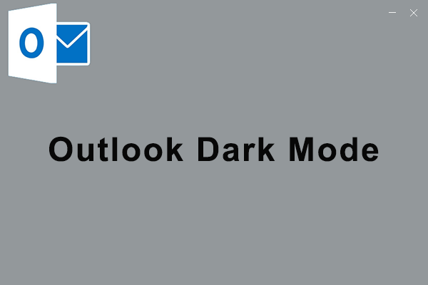 Outlook dark mode