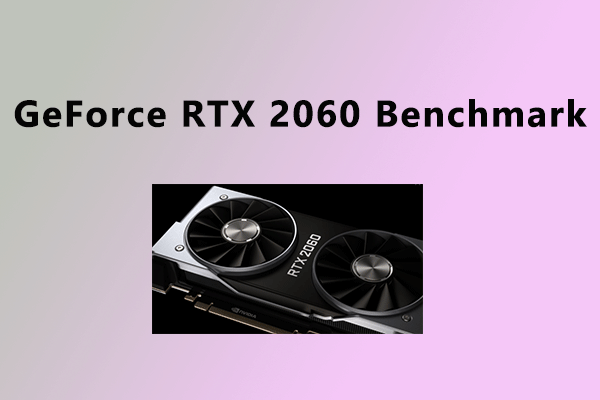 RTX 2060 benchmark