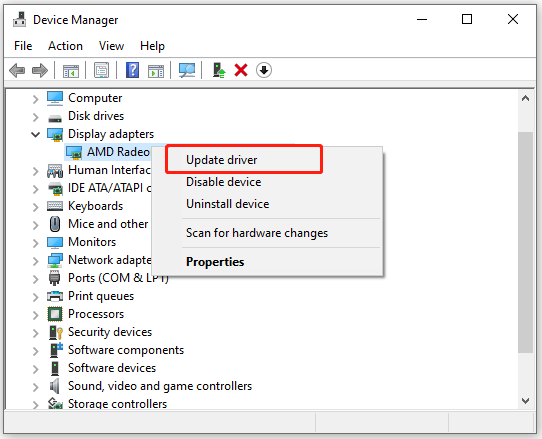 update GPU driver