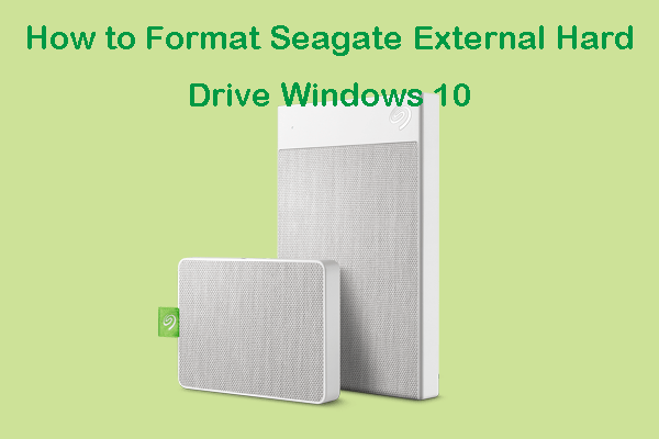 how to reformat seagate drive for mac and pc